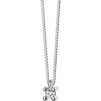 Collana Comete Donna Punto Luce in Oro bianco Diamante GLB982 - GLB982